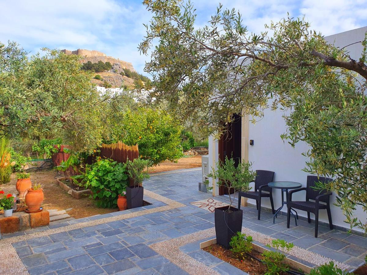 Galini View Apartments Lindos Buitenkant foto
