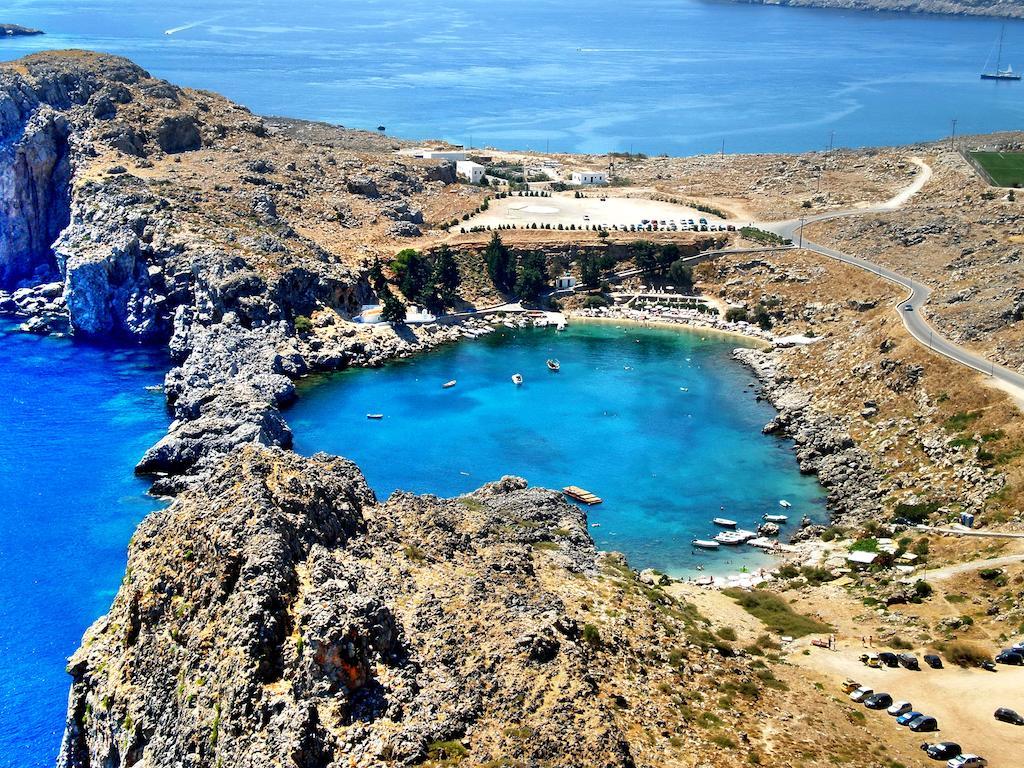 Galini View Apartments Lindos Buitenkant foto