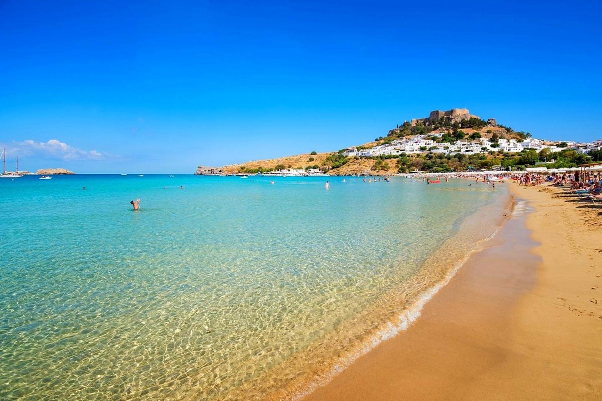 Galini View Apartments Lindos Buitenkant foto