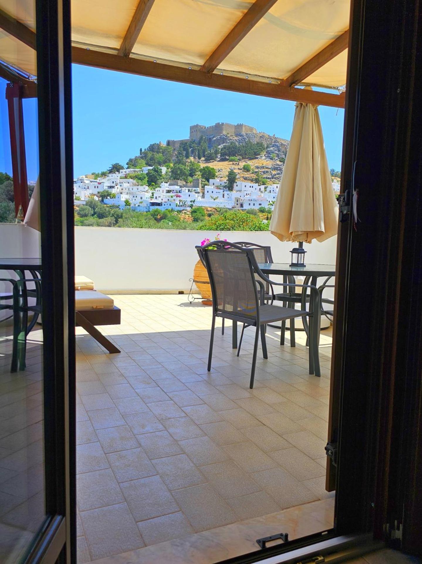 Galini View Apartments Lindos Buitenkant foto