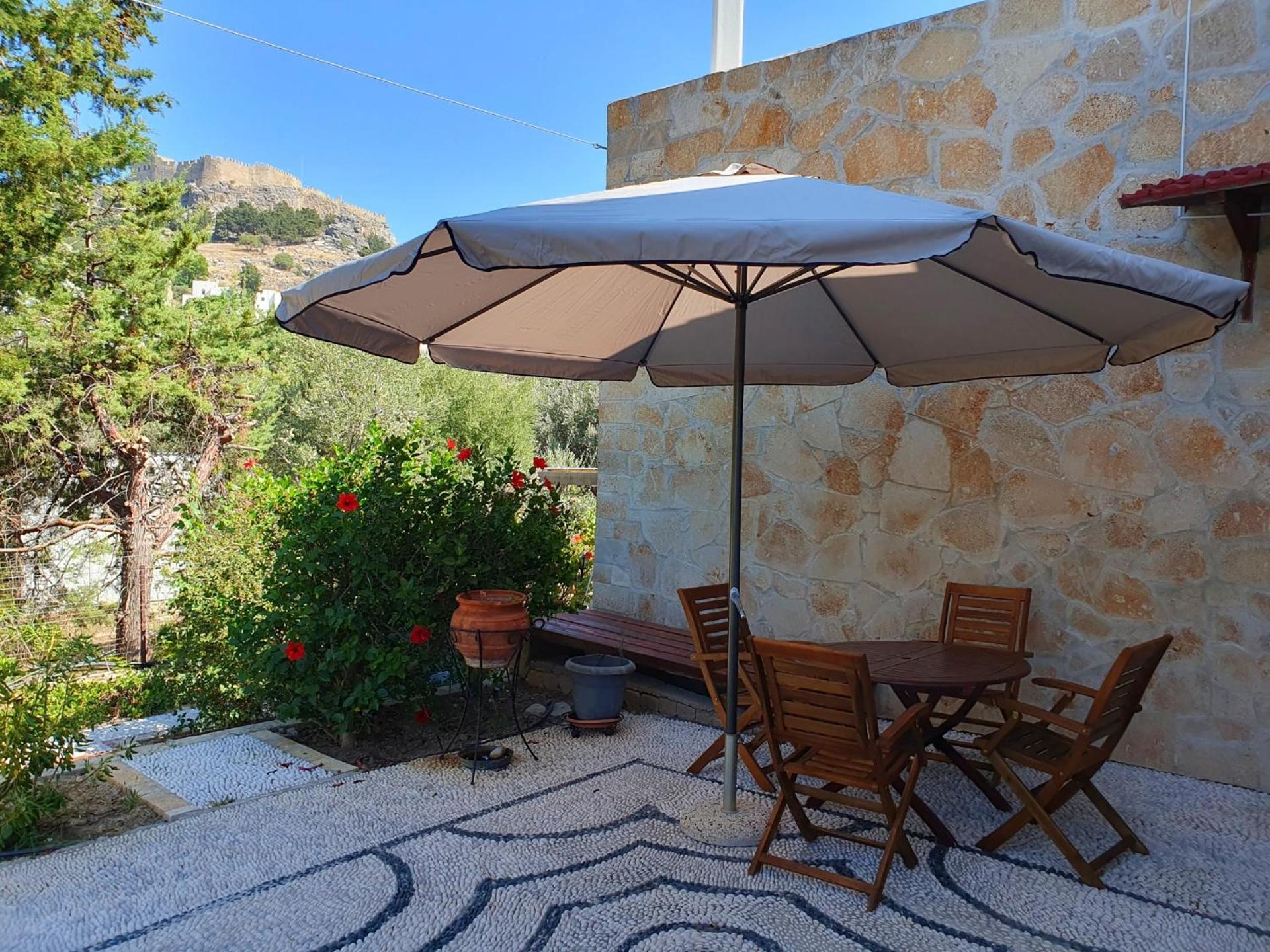 Galini View Apartments Lindos Buitenkant foto