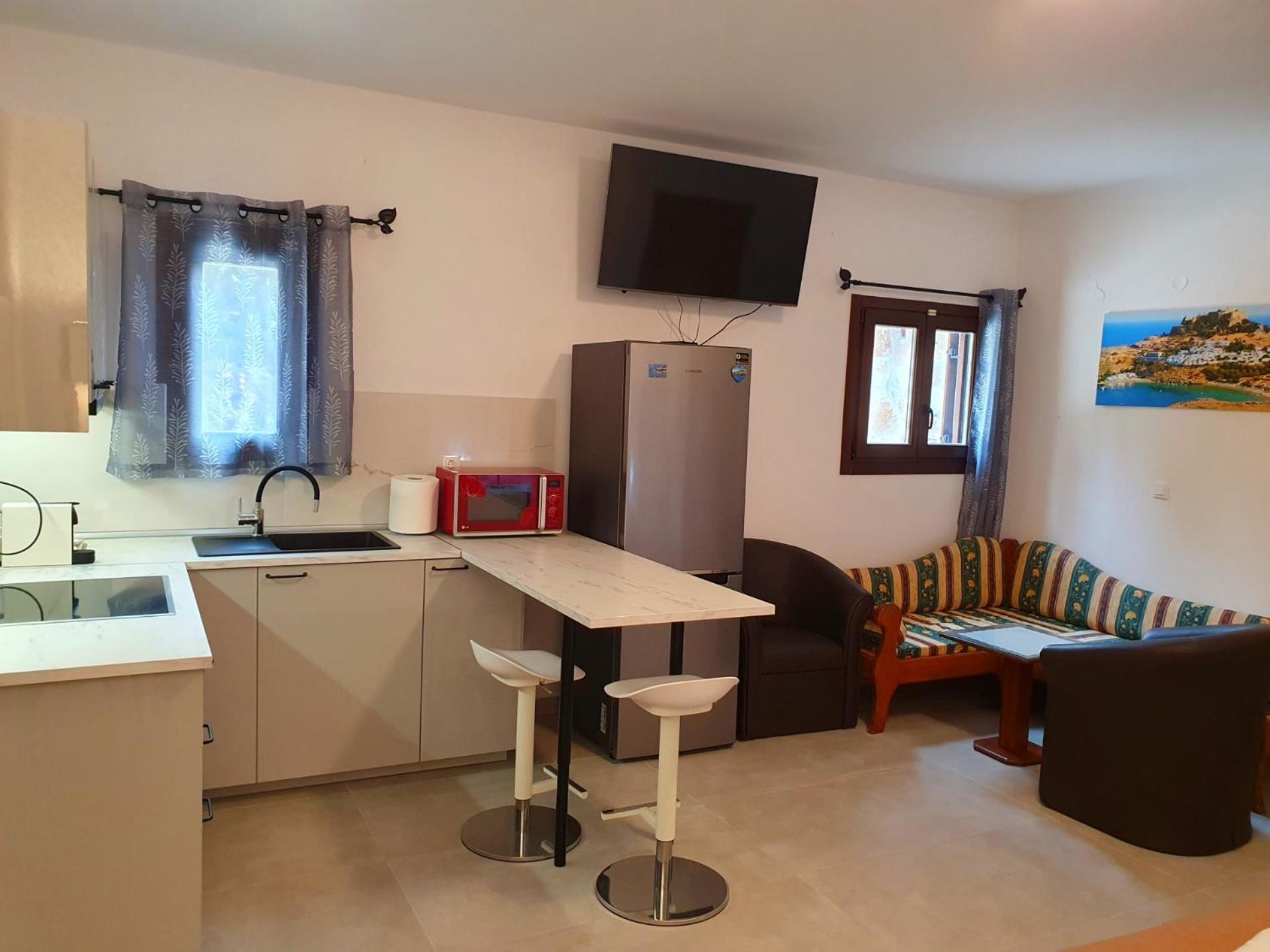 Galini View Apartments Lindos Buitenkant foto