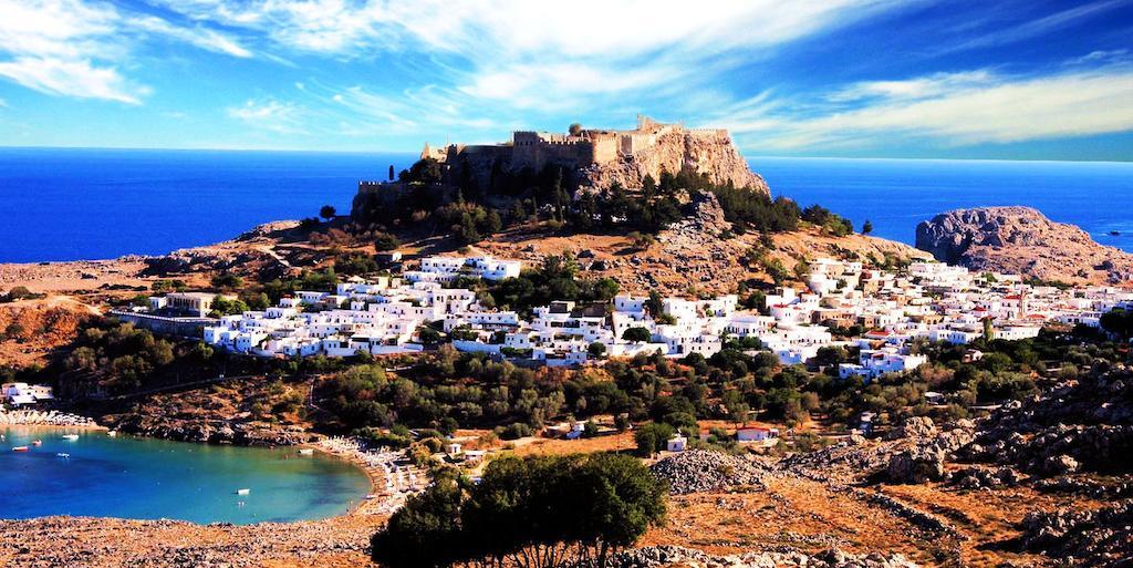 Galini View Apartments Lindos Buitenkant foto