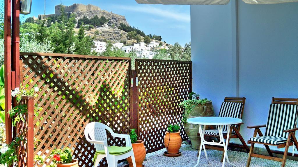 Galini View Apartments Lindos Kamer foto