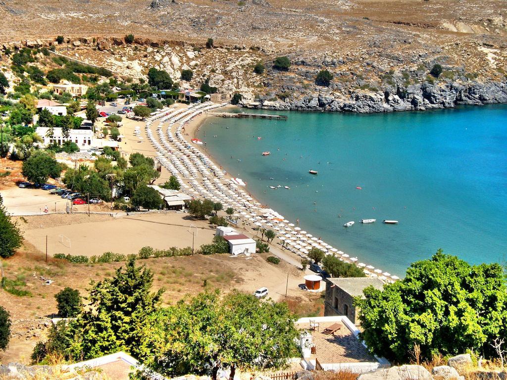 Galini View Apartments Lindos Buitenkant foto